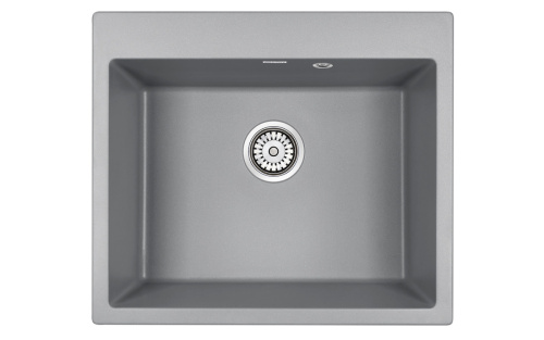 Кухонная мойка Paulmark KANTE 60 PM106052-GRM 60х50 цвет серый